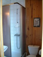 salle d'eau de la chambre chambres hotes le cros en haute-loire, 43, proche des gorges de l'Allier, la Margeride, le mont Mouchet